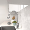 [7421300.075] Raviv® Single-Handle Pull-Down Kitchen Faucet - Stainless Steel