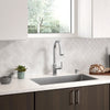 [7421300.075] Raviv® Single-Handle Pull-Down Kitchen Faucet - Stainless Steel