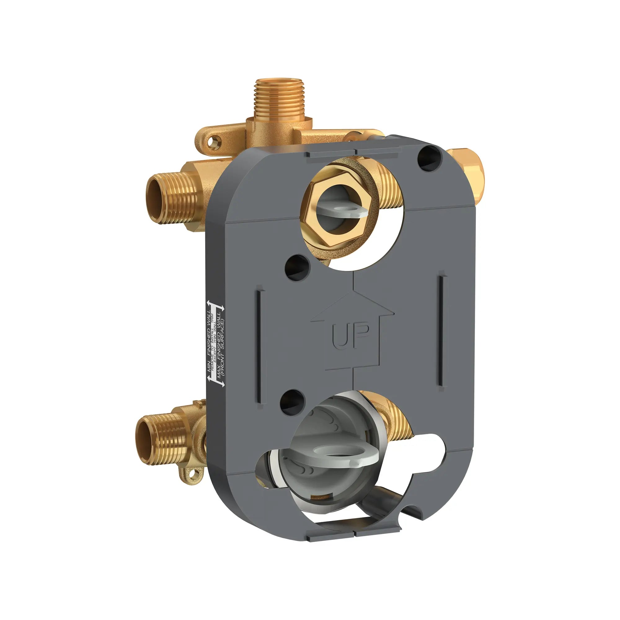 Pressure Balance Valve Rough-In with Integrated Diverter // NO FINISH // 169015_Parts_SiloRight_Ru520_0002_May2023_0_CDNwebp.webp