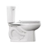 [250CB104.020] Colony®3 Two-Piece 1.28 gpf/4.8 Lpf Elongated 10-Inch Rough Toilet Less Seat - White