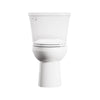 [250AB104.020] Colony®3 Two-Piece 1.28 gpf/4.8 Lpf Chair-Height Elongated 10-Inch Rough Toilet Less Seat - White