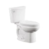 [250CB104.020] Colony®3 Two-Piece 1.28 gpf/4.8 Lpf Elongated 10-Inch Rough Toilet Less Seat - White