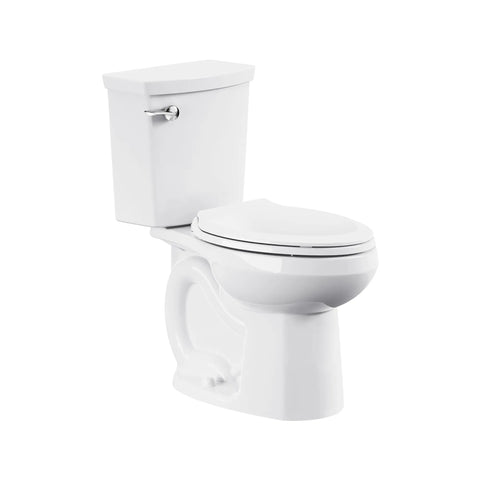 H2Optimum® Two-Piece 1.1 gpf/4.2 Lpf Chair Height Elongated Toilet Less Seat