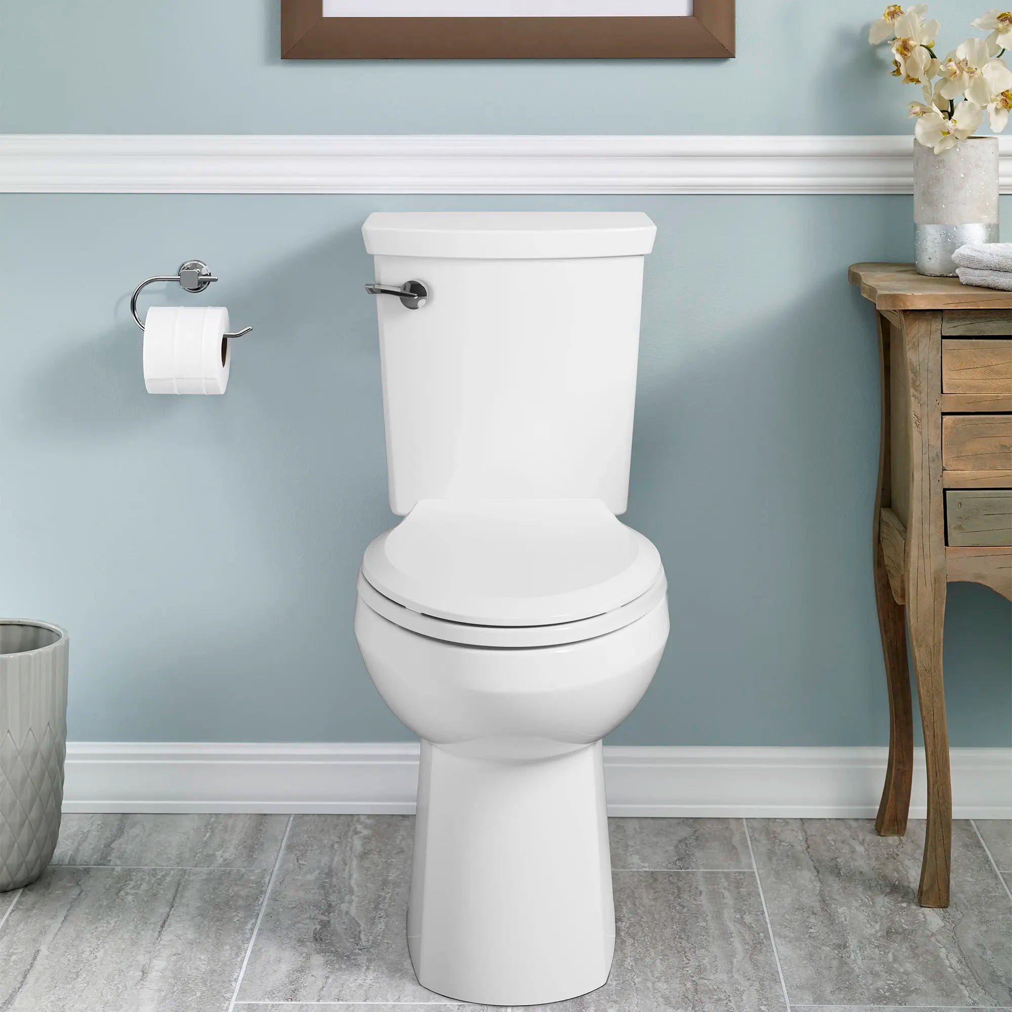 H2Optimum® Two-Piece 1.1 gpf/4.2 Lpf Chair Height Elongated Toilet Less Seat // WHITE // 169202_H2Optimum_EnvironmentCloseUp_288AA114.020_0002_Jun2023_0_CDNwebp.webp