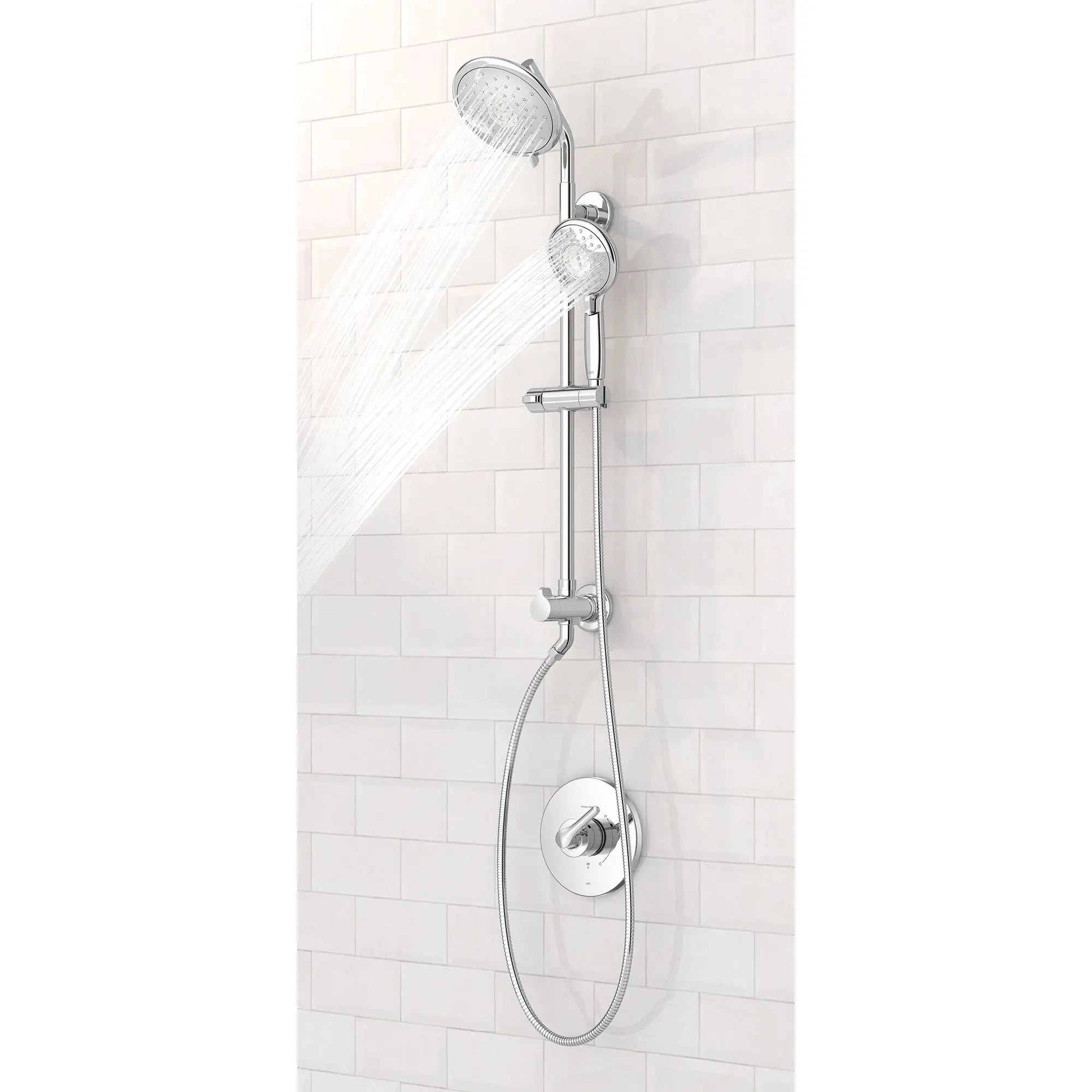 Spectra Versa® 24-Inch 4-Function 1.8 gpm/6.8 L/min Hand Shower Kit // POLISHED CHROME // 169219_SpectraVersa_EnvironmentCloseUp_1029120000_0001_Jun2023_0_CDNwebp.webp