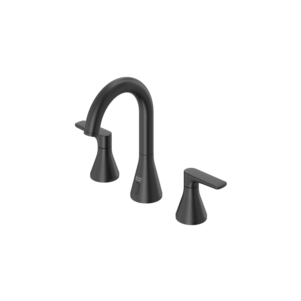 Aspirations 8-Inch Touchless Widespread Bathroom Faucet 1.2 gpm/4.5 L/min With Lever Handles // MATTE BLACK // 169254_Aspirations_SiloLeft_7061857.243_0001_Jun2023_0_CDNwebp_64059e3c-efad-4b1f-9267-a7788da98813.webp