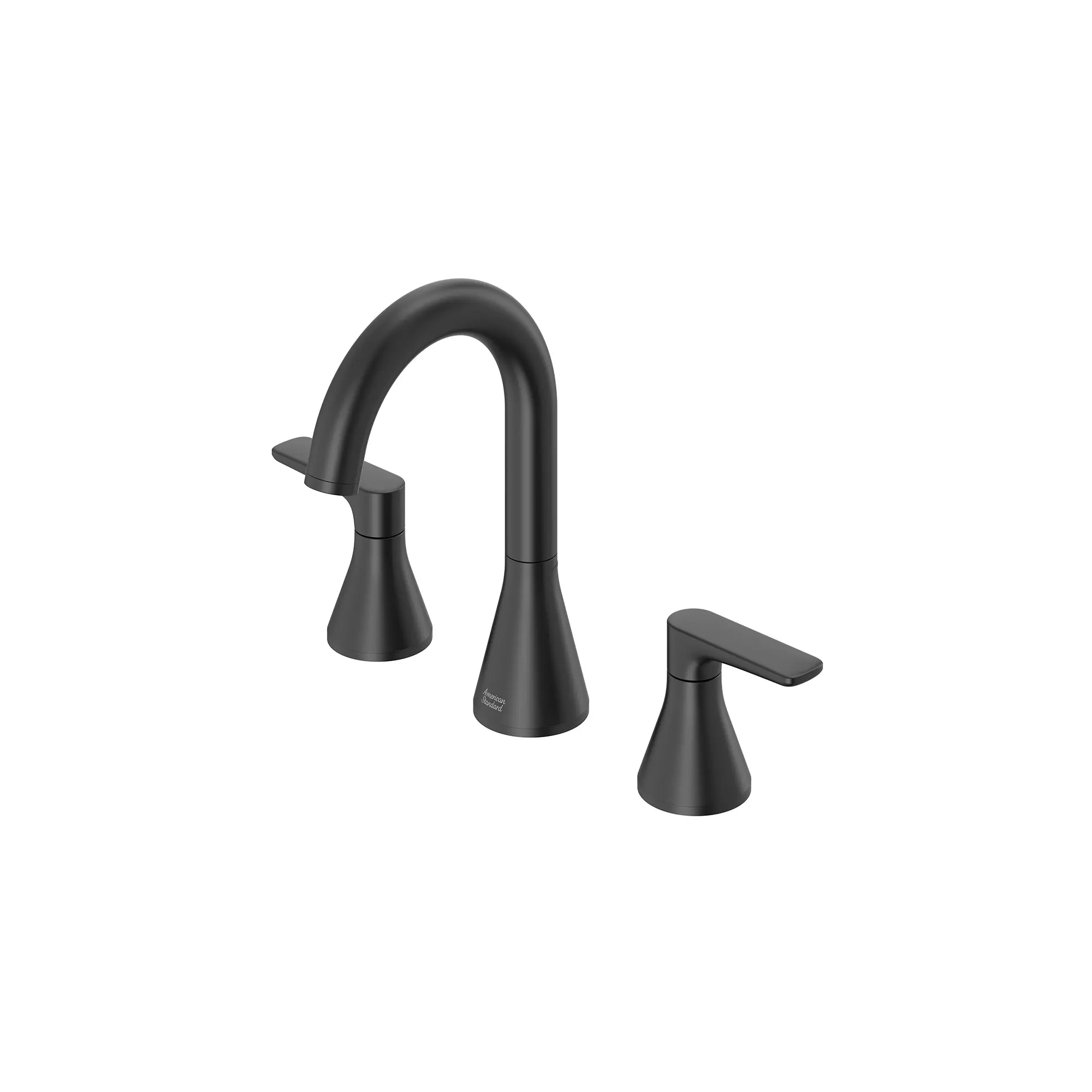 Aspirations 8-Inch Widespread 2-Handle Bathroom Faucet 1.2 gpm/4.5 L/min With Lever Handles // MATTE BLACK // 169260_Aspirations_SiloLeft_7061801.243_0001_Jun2023_0_CDNwebp_e3ad3da5-4174-4d53-b186-1d9d36731876.webp
