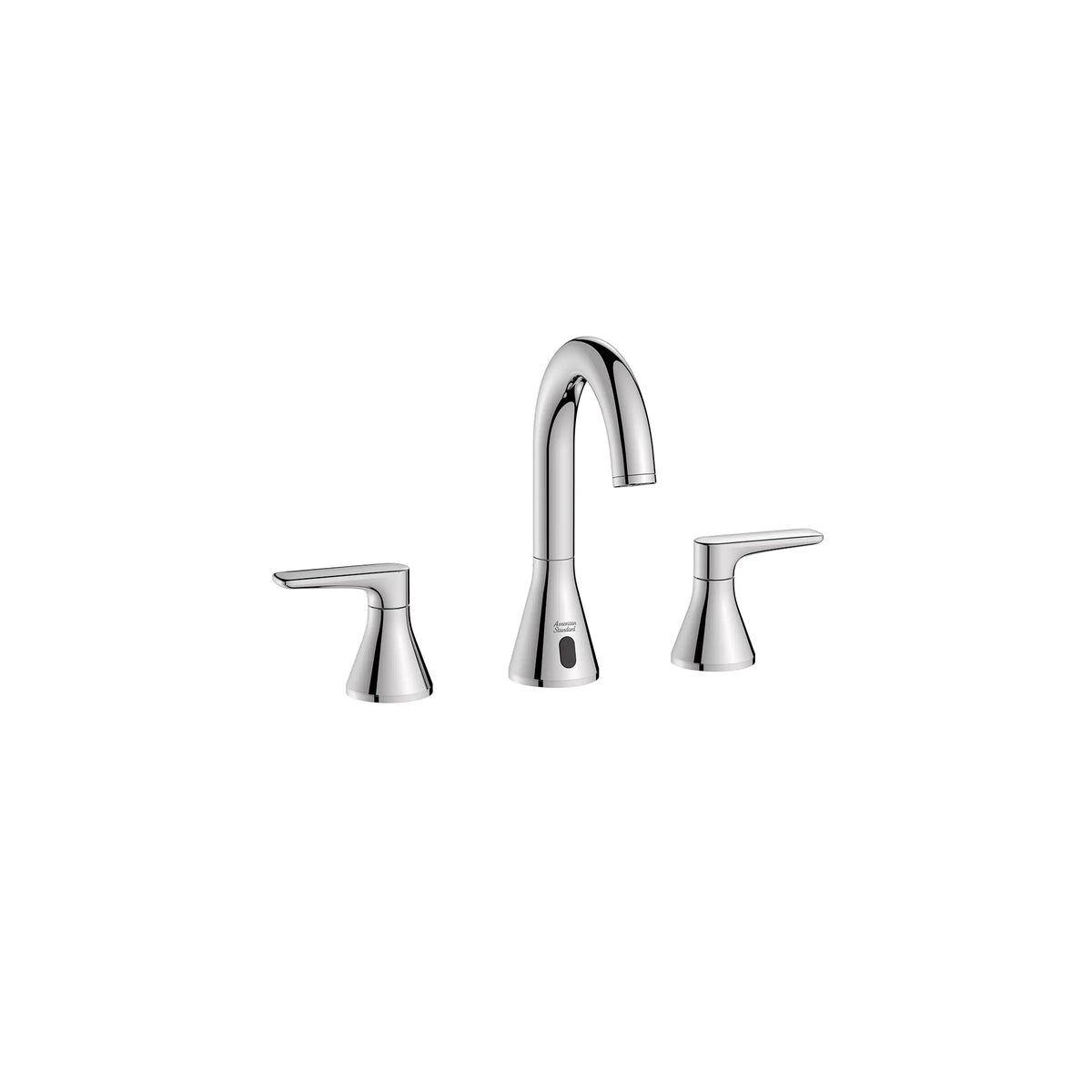 Aspirations 8-Inch Touchless Widespread Bathroom Faucet 1.2 gpm/4.5 L/min With Lever Handles // POLISHED CHROME // 169261_Aspirations_SiloFront_7061857.002_0001_Jun2023_0_CDNwebp_ab940a67-6dc6-4467-b33f-325f95fcb0ab.webp