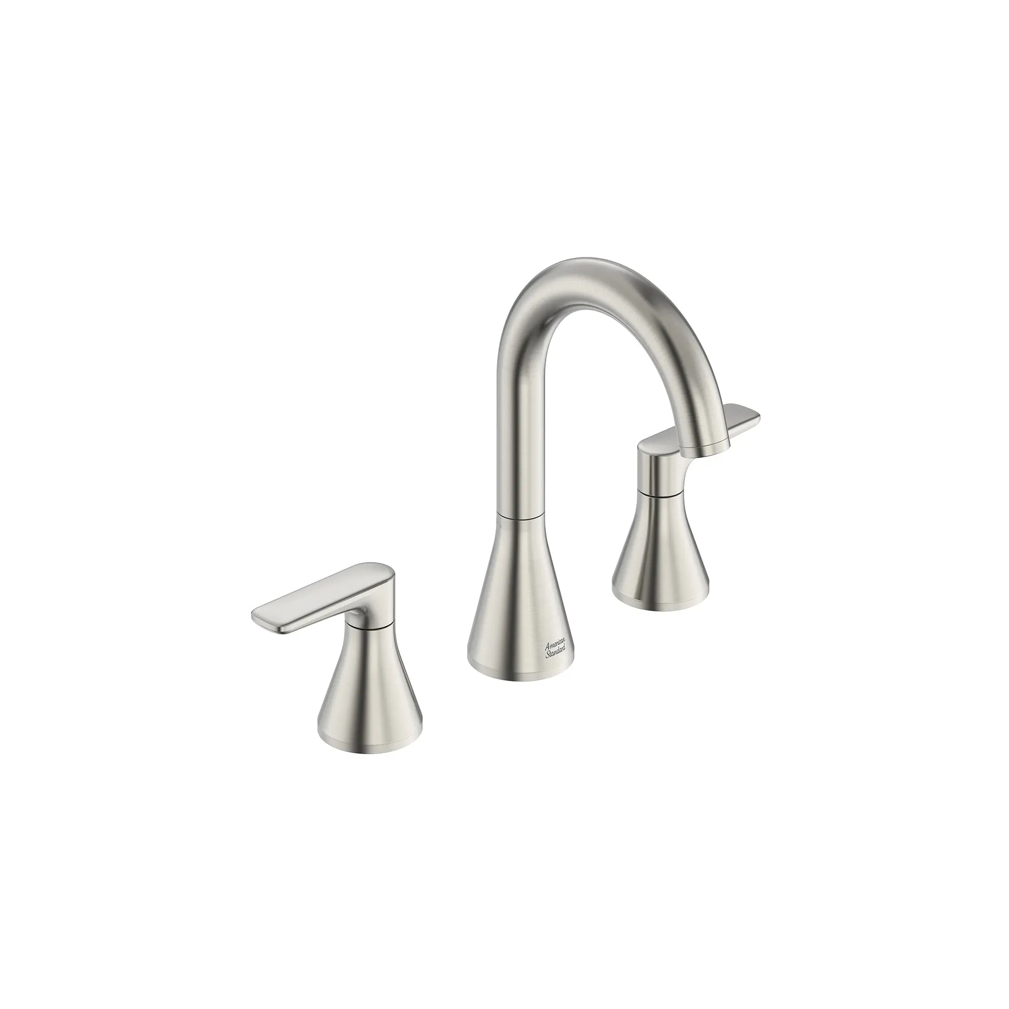 Aspirations 8-Inch Widespread 2-Handle Bathroom Faucet 1.2 gpm/4.5 L/min With Lever Handles // BRUSHED NICKEL // 169263_Aspirations_SiloRight_7061801.295_0001_Jun2023_0_CDNwebp_d1c33518-f12c-4b83-830b-6d26ae7bc31f.webp