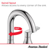 [7061857.002] Aspirations 8-Inch Touchless Widespread Bathroom Faucet 1.2 gpm/4.5 L/min With Lever Handles - Polished Chrome