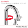 [7061821.002] Aspirations 8-Inch Widespread 2-Handle Pull-Down Bathroom Faucet 1.2 gpm/4.5 L/min With Lever Handles - Polished Chrome