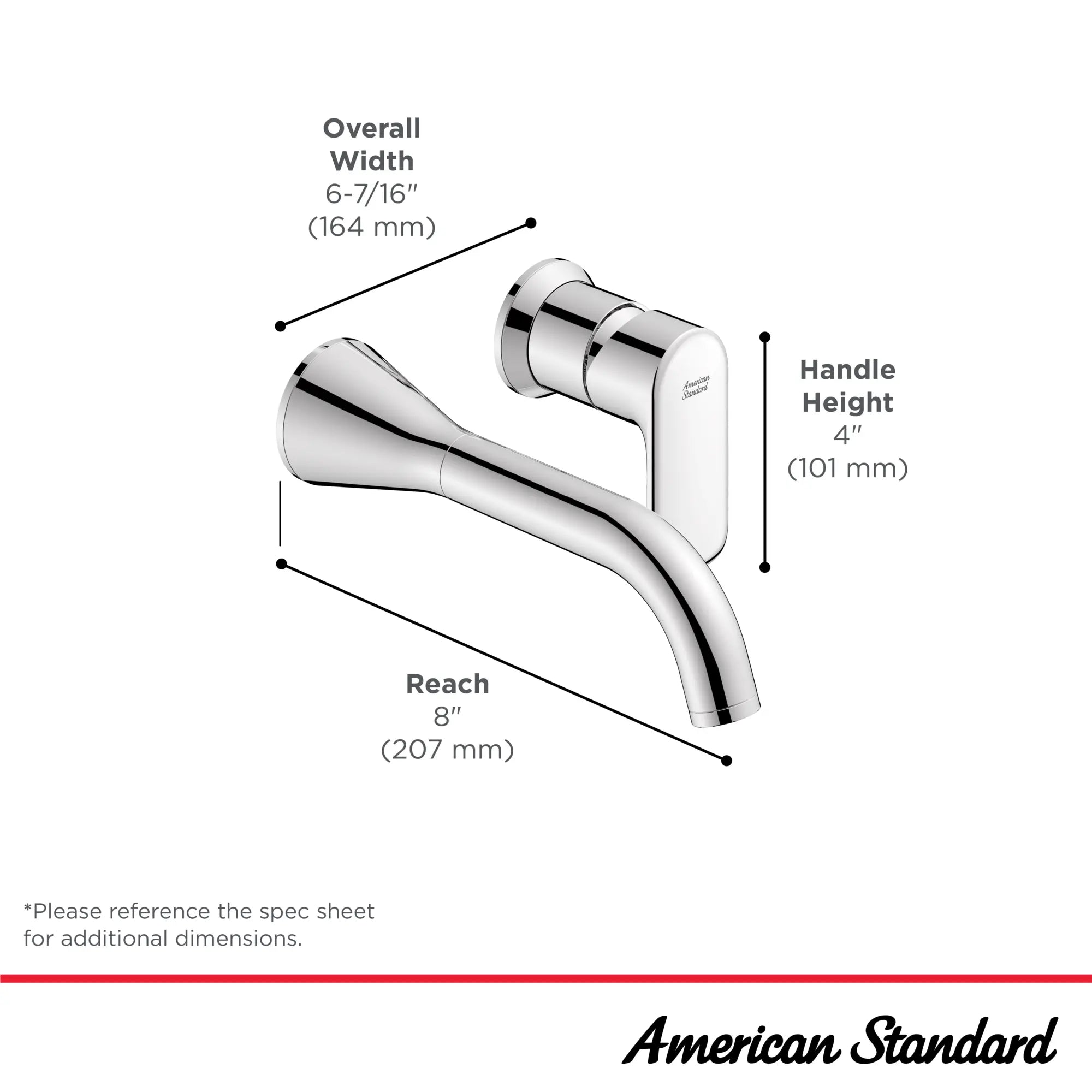 Aspirations Single Handle Wall-Mount Faucet 1.2 gpm/4.5 L/min With Lever Handle // POLISHED CHROME // 169524_Aspirations_Infographic_7061461_0003_AUG2023_0_CDNwebp.webp