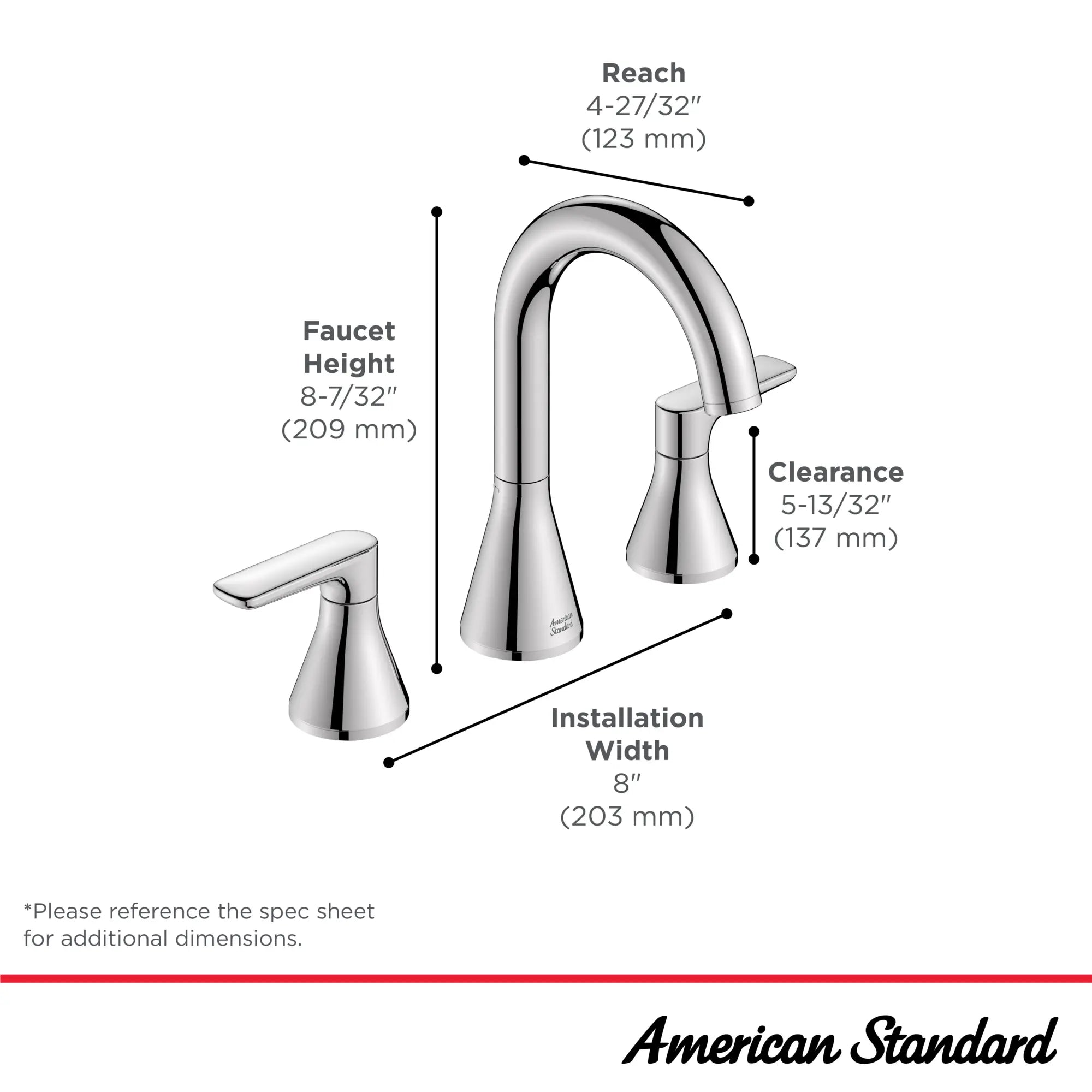 Aspirations 8-Inch Widespread 2-Handle Bathroom Faucet 1.2 gpm/4.5 L/min With Lever Handles // POLISHED CHROME // 169532_Aspirations_Infographic_7061801_0003_AUG2023_0_CDNwebp.webp
