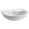 [0468001.020] 24-Inch Evolution Center Hole Only Pedestal Sink Top - White