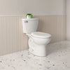 [270CB101.020] Cadet 3 1.28 GPF/4.8 LPF Left Trip Lever 15-in. Elongated-Front 10-in Rough-In Toilet - White