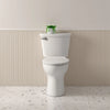 [215FA004.020] Cadet® PRO Two-Piece 1.6 gpf/6.0 Lpf Compact Chair Height Elongated Toilet Less Seat - White