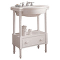 [0282008.020] Retrospect® 8-Inch Widespread Pedestal Sink Top - White