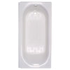 [2390202.020] Princeton® Americast® 60 x 30-Inch Integral Apron Bathtub With Left-Hand Outlet - Arctic
