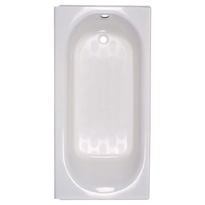[2390202.020] Princeton® Americast® 60 x 30-Inch Integral Apron Bathtub With Left-Hand Outlet - Arctic