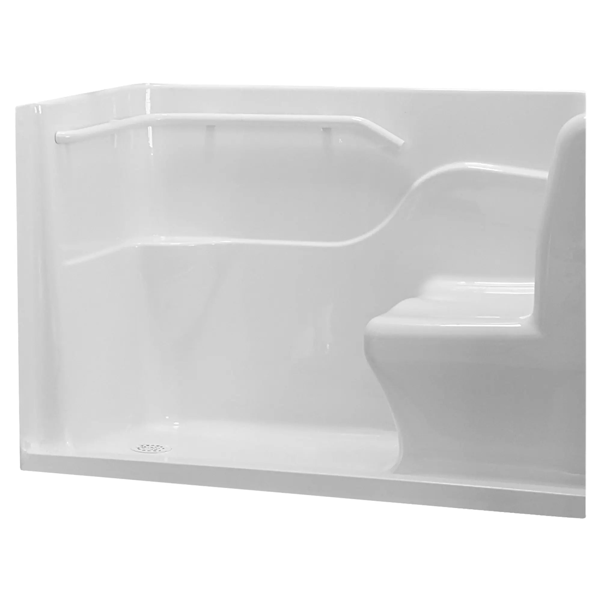 Acrylic 30 x 60-Inch Walk-In Shower – Left-Hand Drain // WHITE // 169629_P-3060SHL020_0_CDNwebp.webp