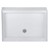 [4834STTS.020] Town Square 48 Inch by 34 Inch Alcove Shower Base - White