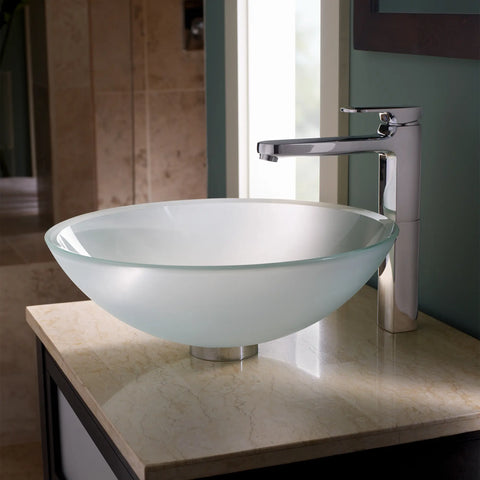 Dorian Glass Vessel Sink