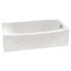 [2647102.011] Saver 60x34 inch Integral Apron Bathtub, Right Hand Drain - Arctic