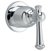[T420700.002] Portsmouth Single-Handle On/Off Volume Control Valve Trim with Lever Handle - Polished Chrome