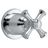 [T420432.002] Portsmouth Single-Handle Diverter Valve Trim with Cross Handle - Polished Chrome