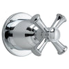 [T420702.002] Portsmouth Single-Handle On/Off Volume Control Valve Trim with Cross Handle - Polished Chrome