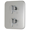 [T506740.002] Moments 2-Handle Thermostatic Valve Trim Kit - Polished Chrome