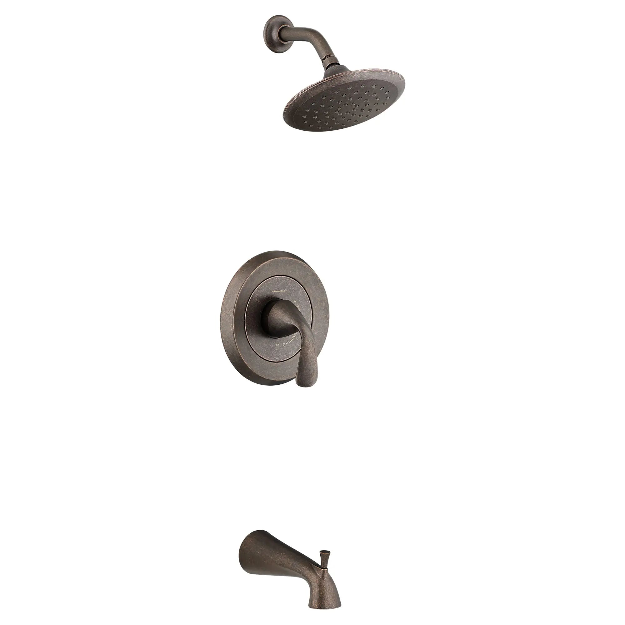 Fluent 2.5 GPM Tub and Shower Trim Kit with Lever Handle // OIL RUBBED BRONZE // 169842_P-T186502224_0_CDNwebp.webp