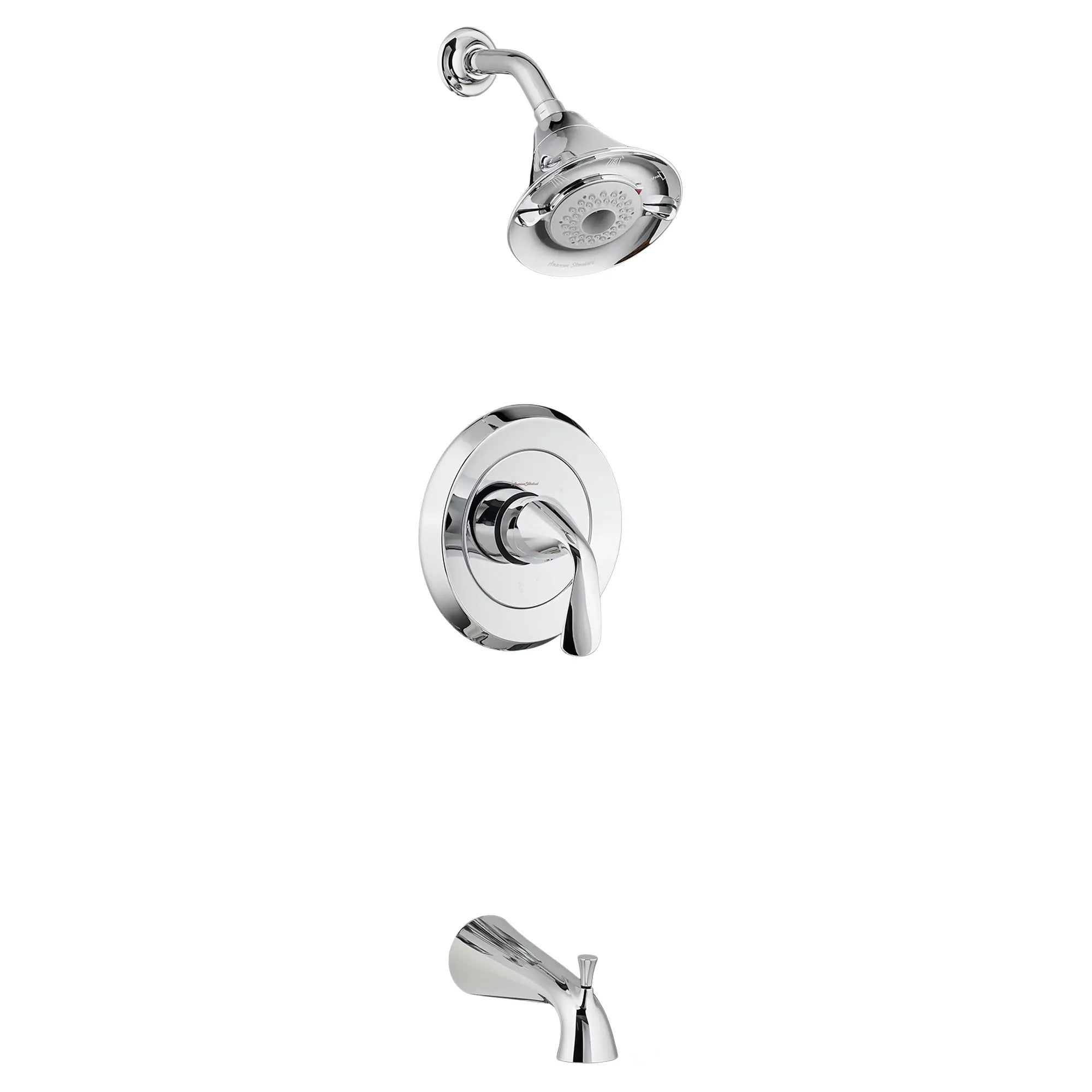 Fluent 2.0 GPM Tub and Shower Trim Kit with Lever Handle // POLISHED CHROME // 169844_P-T186508002_0_CDNwebp.webp