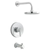 [T010502.002] Green Tea 2.5 GPM Tub and Shower Trim Kit with Rain Showerhead and Lever Handle - Polished Chrome