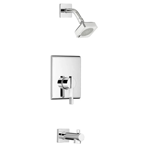 Times Square 2.0 GPM Tub and Shower Trim Kit with FloWise Showerhead and Lever Handle