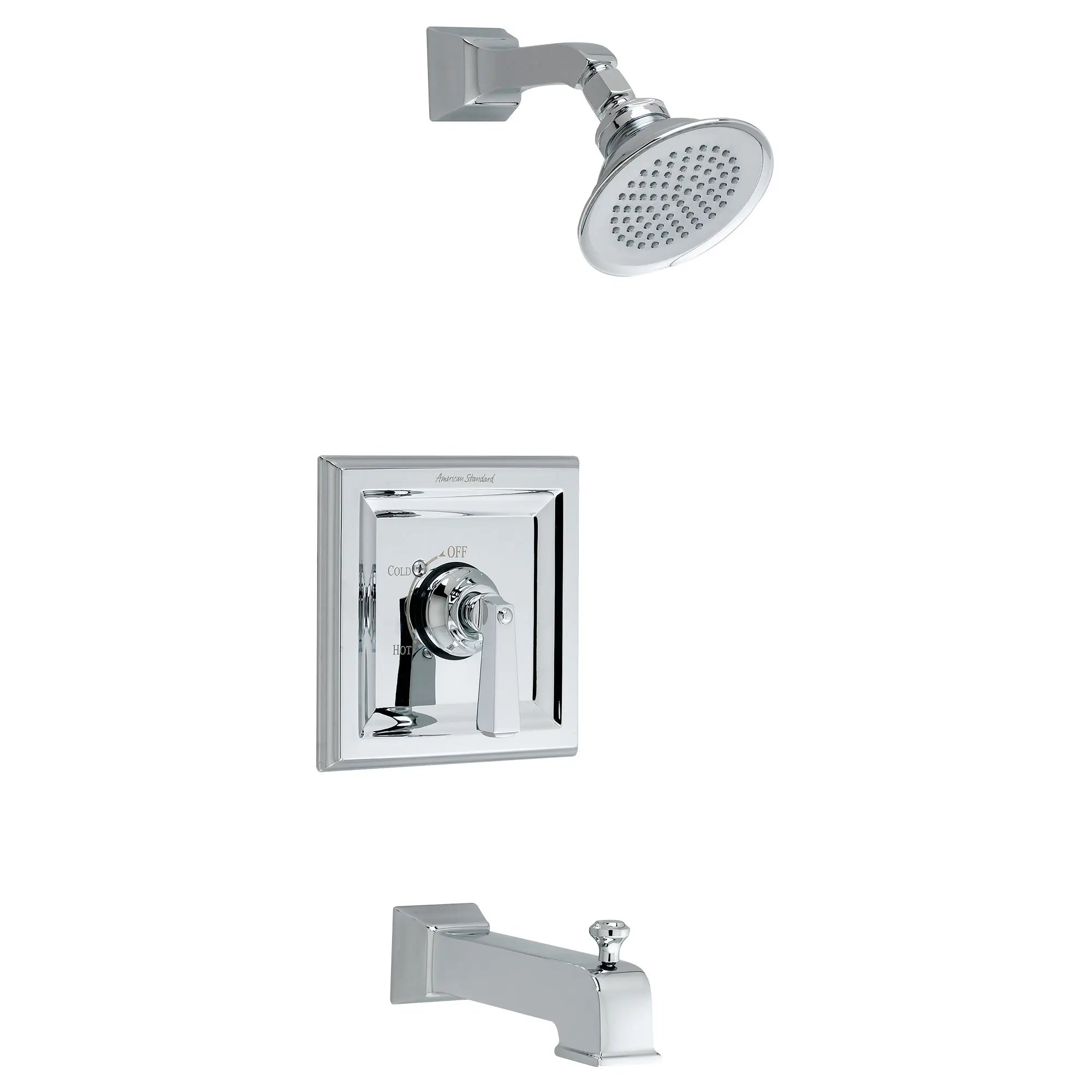 Town Square 2.5 GPM Tub and Shower Trim Kit with Rain Showerhead and Lever Handle // POLISHED CHROME // 169903_P-T555502002_0_CDNwebp.webp