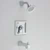 [T555502.002] Town Square 2.5 GPM Tub and Shower Trim Kit with Rain Showerhead and Lever Handle - Polished Chrome