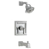 [T555528.002] Town Square 2.0 GPM Tub and Shower Trim Kit with FloWise Showerhead and Lever Handle - Polished Chrome
