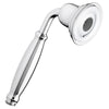 [1660141.002] FloWise Traditional 1.5 GPM 9-In. Single Function Hand Shower - Polished Chrome