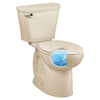 [710FA101.021] Saver 1.28 GPF/4.8 LPF Left Trip Lever 16-1/2-in. Elongated-Front Toilet with Seat - Bone