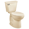 [710FA101.021] Saver 1.28 GPF/4.8 LPF Left Trip Lever 16-1/2-in. Elongated-Front Toilet with Seat - Bone