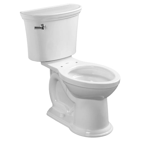 Heritage VorMax® Two-Piece 1.28 gpf/4.8 Lpf Chair Height Elongated Toilet Less Seat