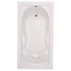 [2771018WC.020] Cadet® 60 x 36-Inch Drop-in Bathtub With EverClean® Hydromassage System - White