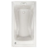 [2425L102.020] EverClean 60x32-Inch Integral Apron Deep Soak Bathtub with Right-Hand Outlet - White