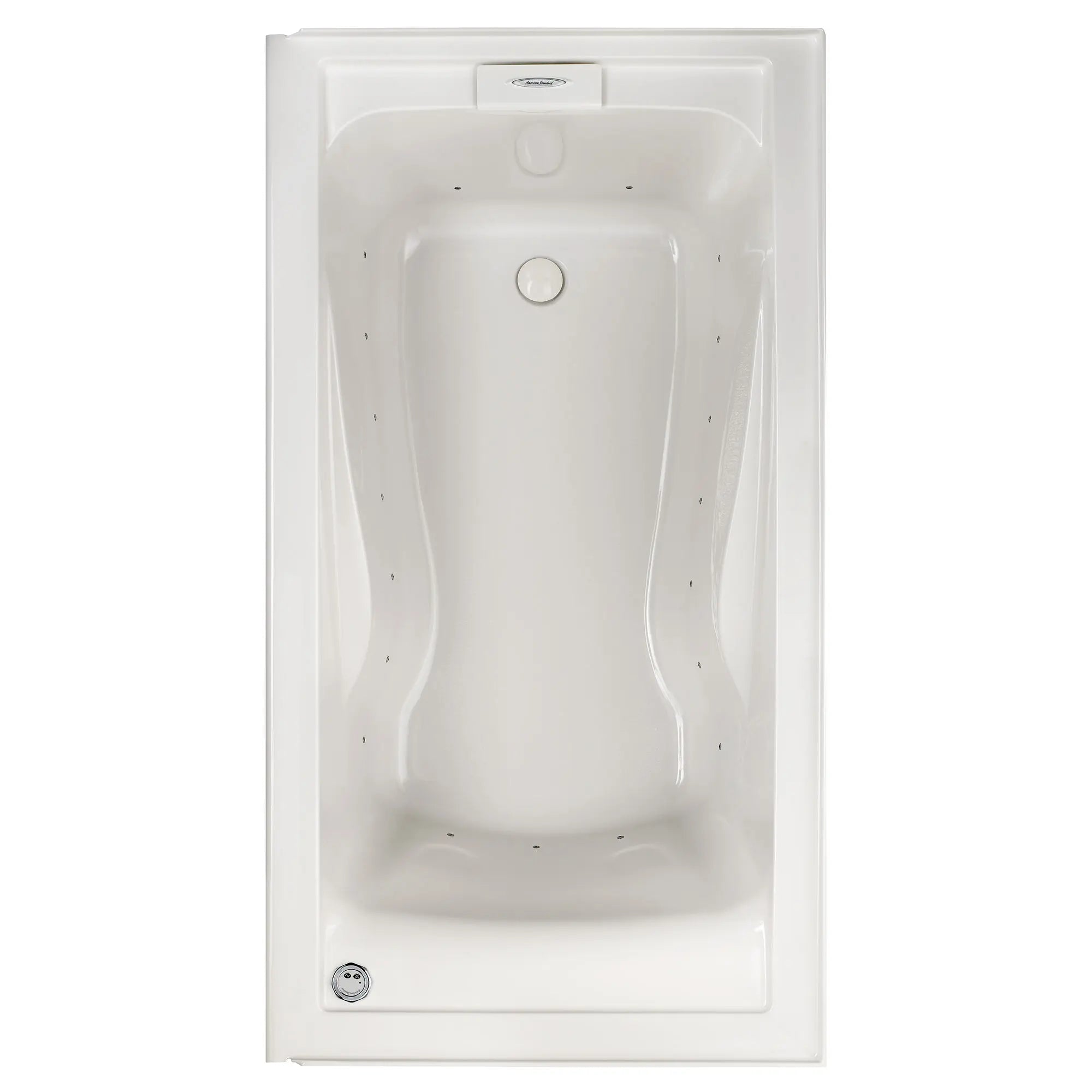 EverClean 60x32-Inch Integral Apron Deep Soak Bathtub with Right-Hand Outlet // RIGHT / WHITE // 170173_P-2425L102020_02_0_CDNwebp.webp