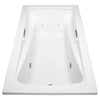 [3575448WCK2.020] Green Tea® 72 x 42-Inch Drop-In Bathtub With EcoSilent® EverClean® Combination Spa System - Arctic