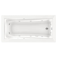 [3573048WC.020] Green Tea® 72 x 36-Inch Drop-In Bathtub With EcoSilent® EverClean® Hydromassage System - Arctic