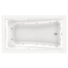 [3575048WC.020] Green Tea® 72 x 42-Inch Drop-In Bathtub With EcoSilent® EverClean® Hydromassage System - Arctic