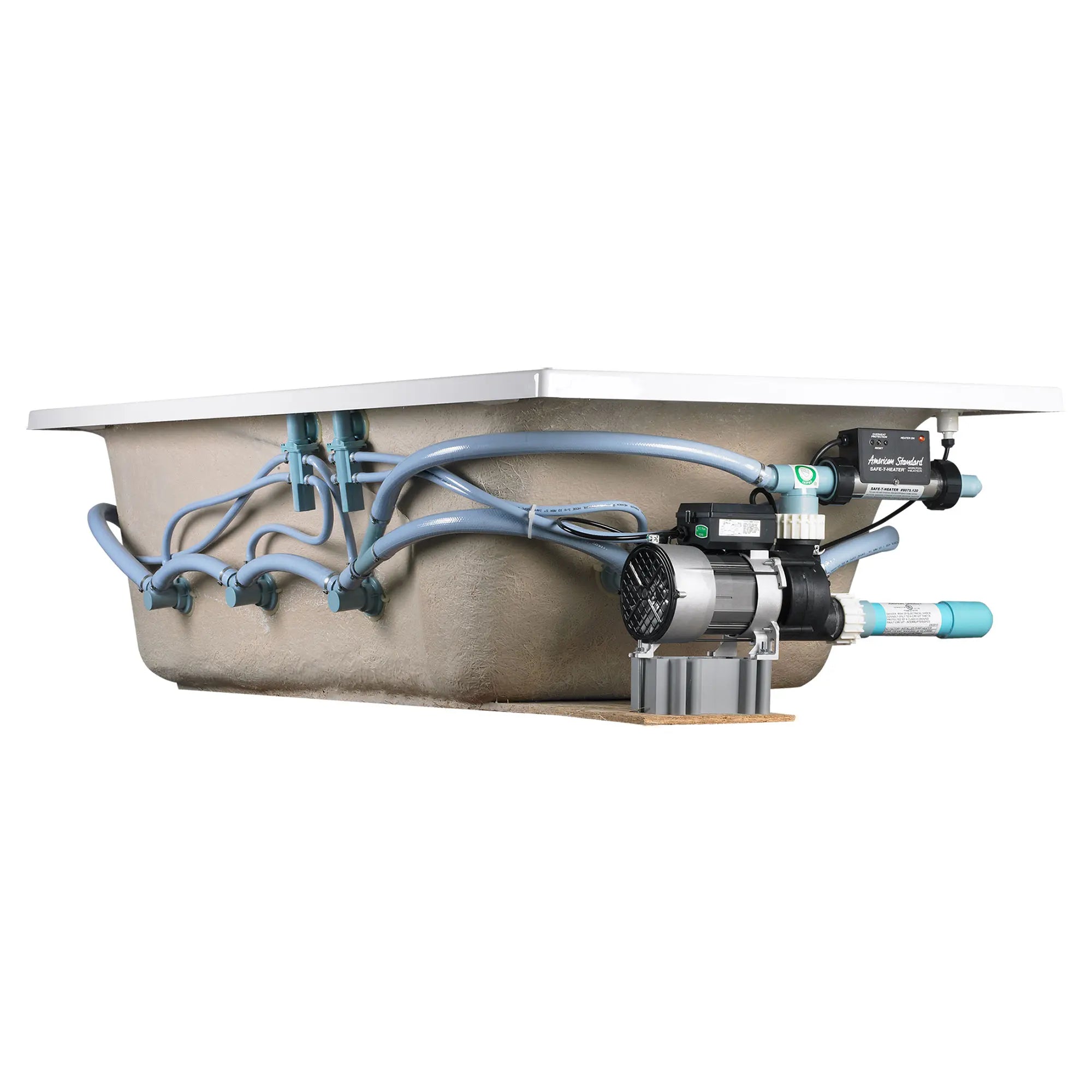 Evolution® 72 x 36-Inch Deep Soak® Bathtub With EverClean® Combination Spa System // WHITE // 170191_P-7236V418C020_04_0_CDNwebp.webp