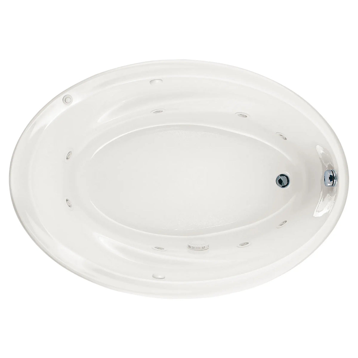 Savona® Oval 60 x 42-Inch Drop-in Bathtub With EverClean® Hydromassage